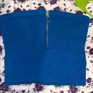 DO NOT BUY- me to we blue tube top